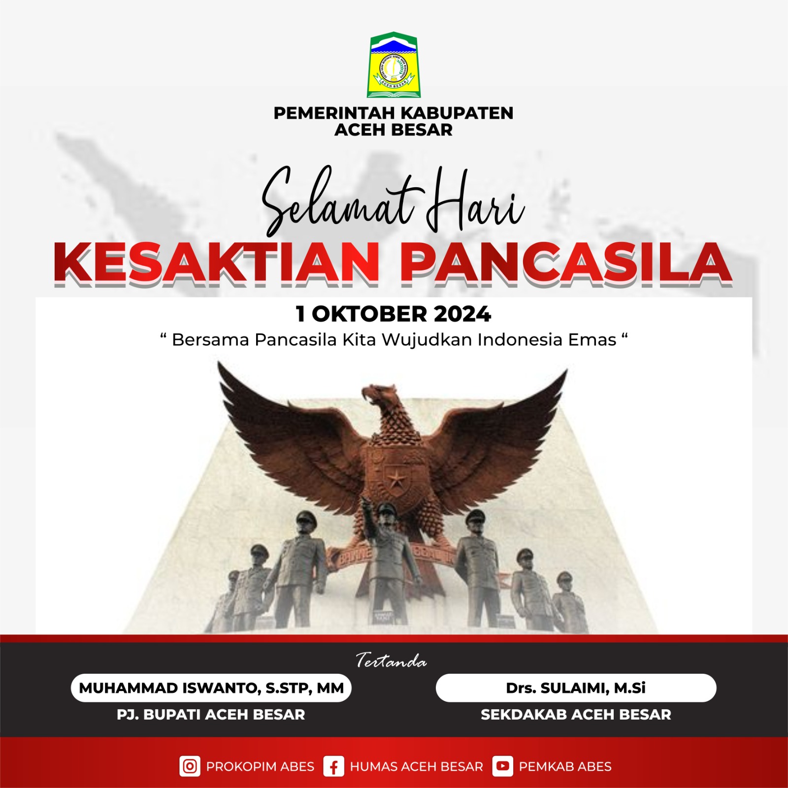 ACEH BESAR - HARI KESAKTIAN PANCASILA